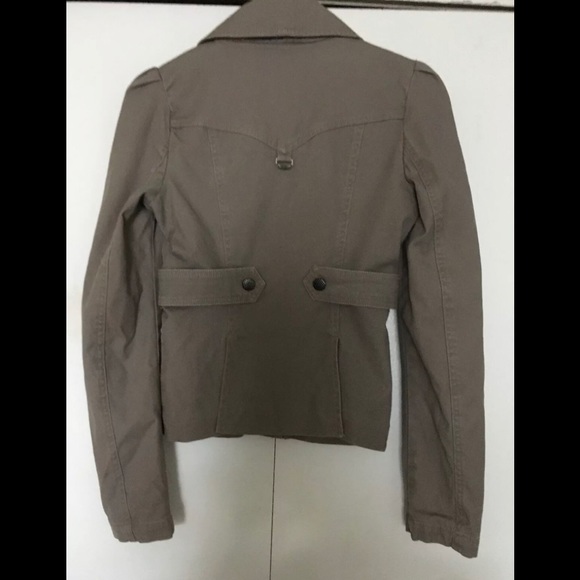 DIESEL Army Military FIELD SAFARI Jacket XS Classic 97% Cotton Denim pockets - Picture 9 of 12